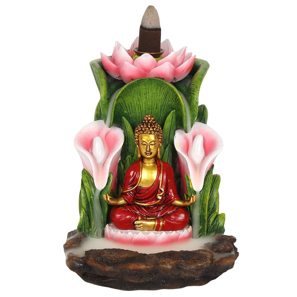 Colourful Buddha Backflow Burner