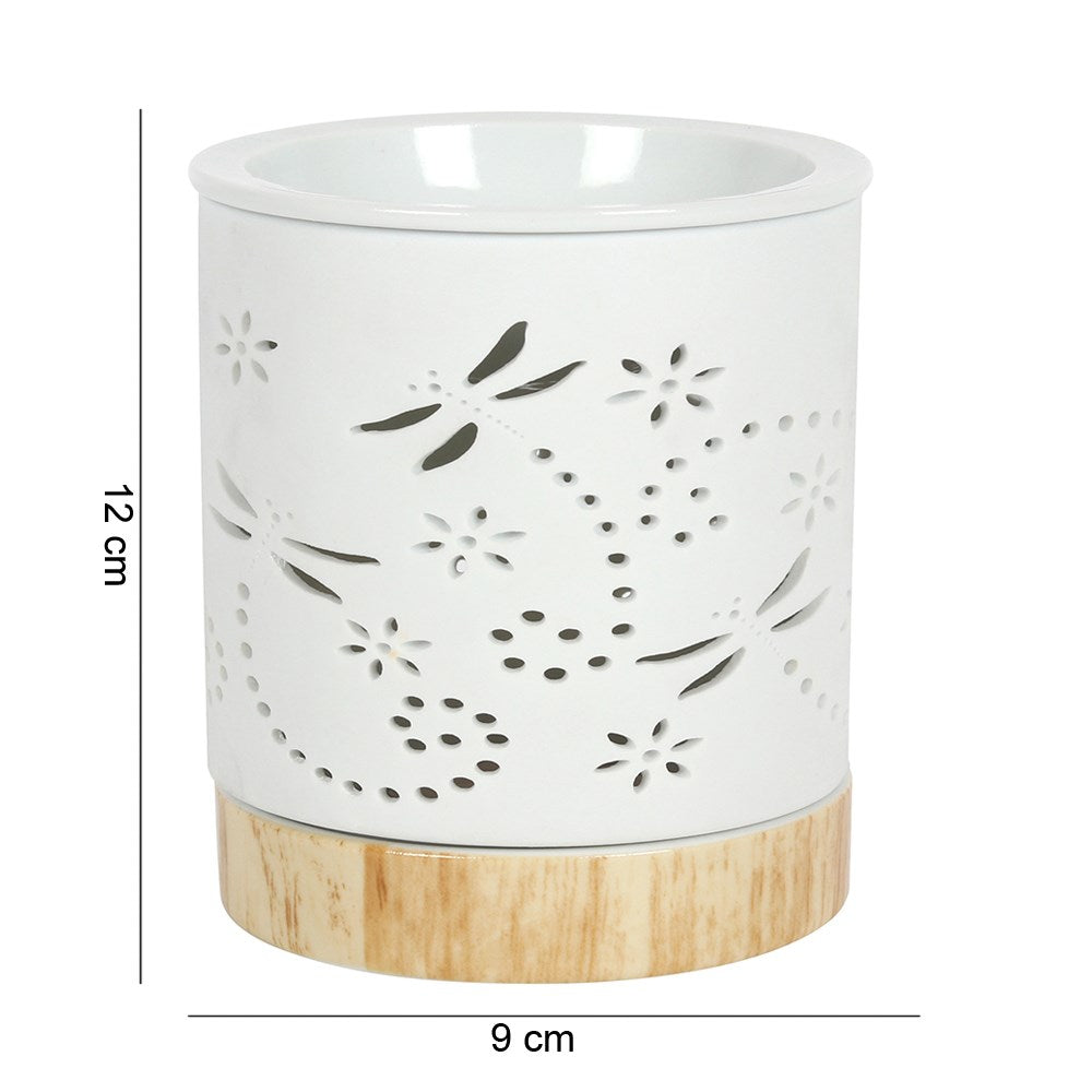 Dragonfly Matte Ceramic Oil Burner