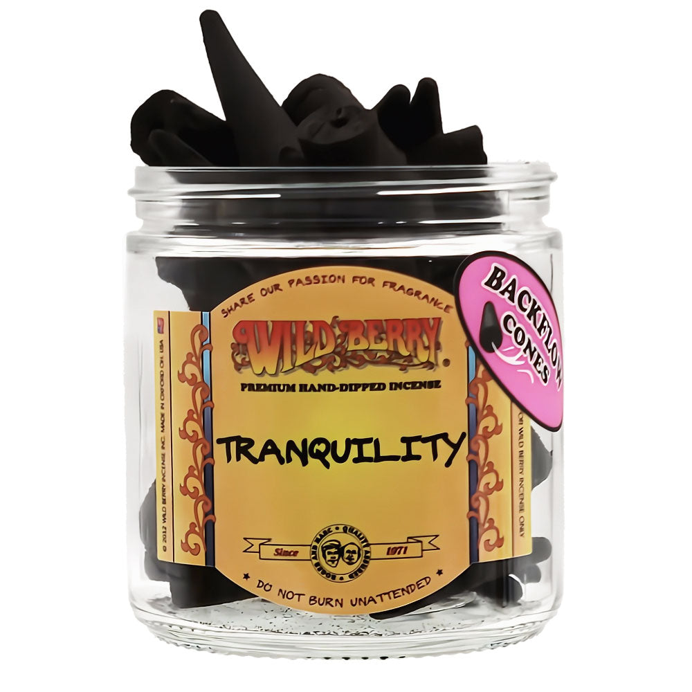 Wild Berry Back Flow Cones Tranquility