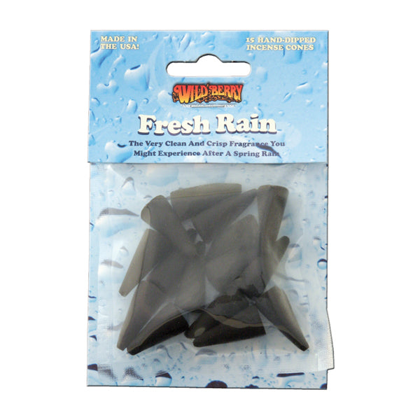 Wild Berry Packet Incense Cones Fresh Rain