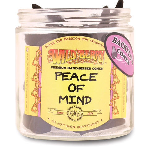Wild Berry Back Flow Cones Peace of Mind