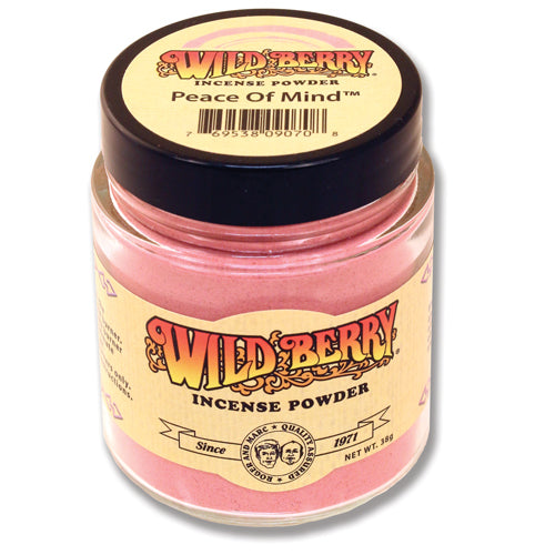 Wild Berry Incense Powder Jar Peace of Mind