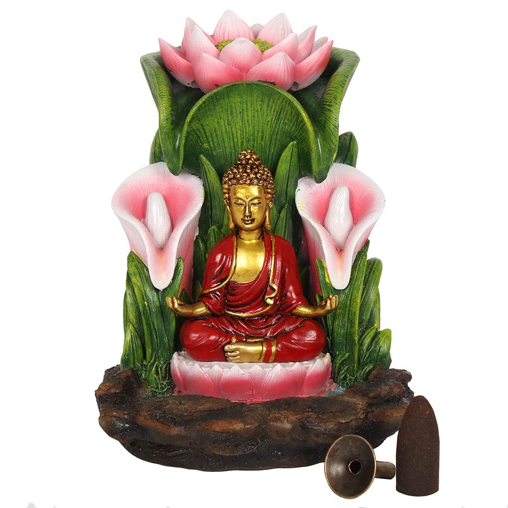 Colourful Buddha Backflow Burner