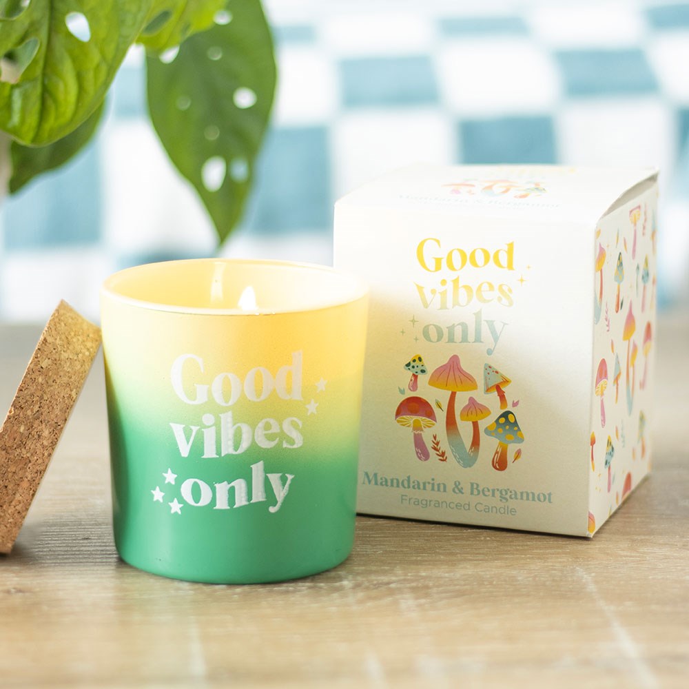 Good Vibes Candle (Mandarin & Bergamot)