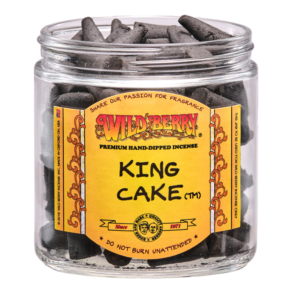 Wild Berry Cones King Cake