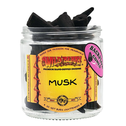 Wild Berry Back Flow Cones Musk