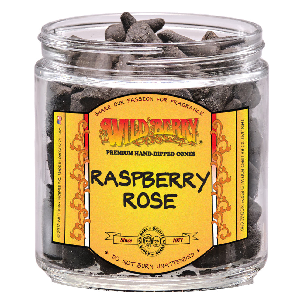 Wild Berry Cones Raspberry Rose