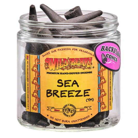 Wild Berry Back Flow Cones Sea Breeze