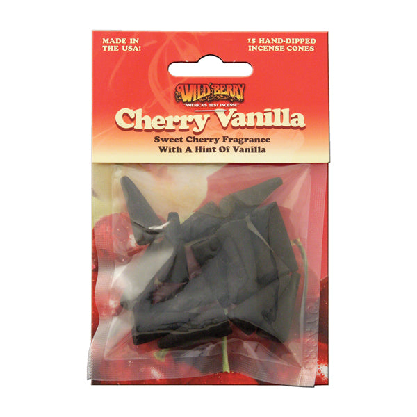 Wild Berry Packet Incense Cones Cherry Vanilla
