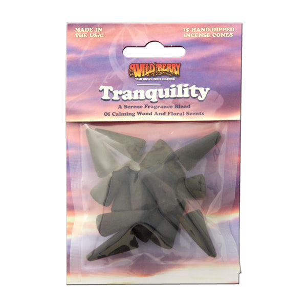 Wild Berry Packet Incense Cones Tranquility